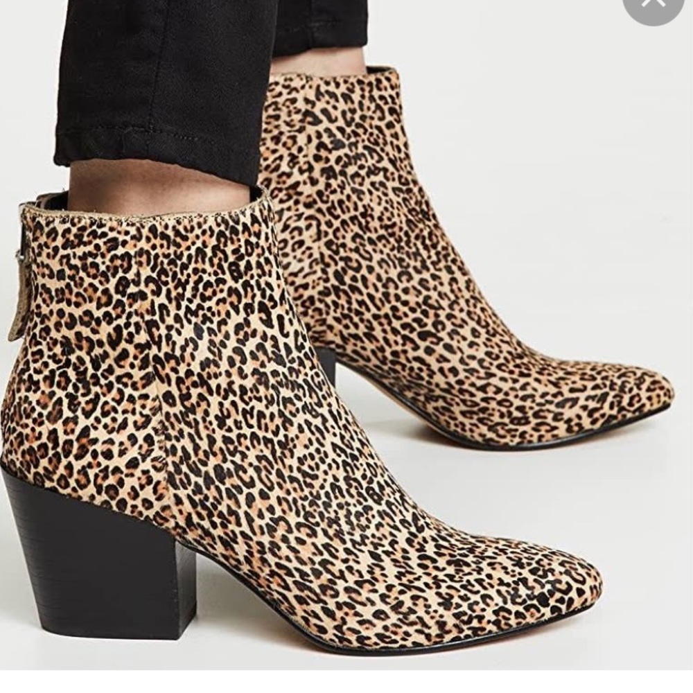Dolce Vita Coltyn Block Heel Booties size 8 like new